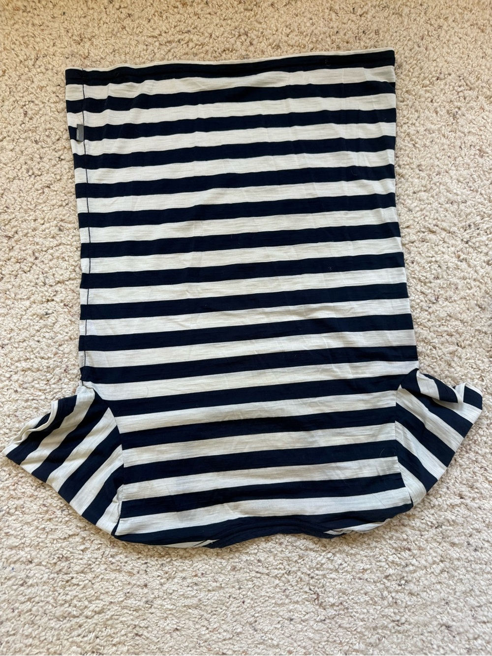 Icebreaker Tech Lite Stripe Scoop Neck Shirt Short-Sleeve Women’s medium merino - Picture 8 of 9